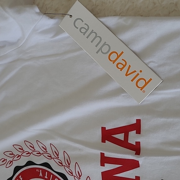 NEW Indiana University Hoosiers Tshirt Short slve Cotton Tee Property Womens Lrg - Picture 5 of 8